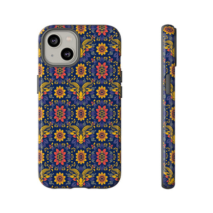 Tough Cases, Taurus, Zodiac v3, Flower Pattern