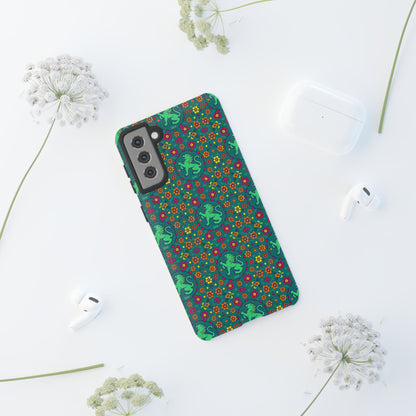 Tough Cases, Leo, Zodiac v3, Flower Pattern