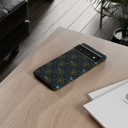 Tough Cases, Aquarius, Zodiac v2, Bubble Pattern