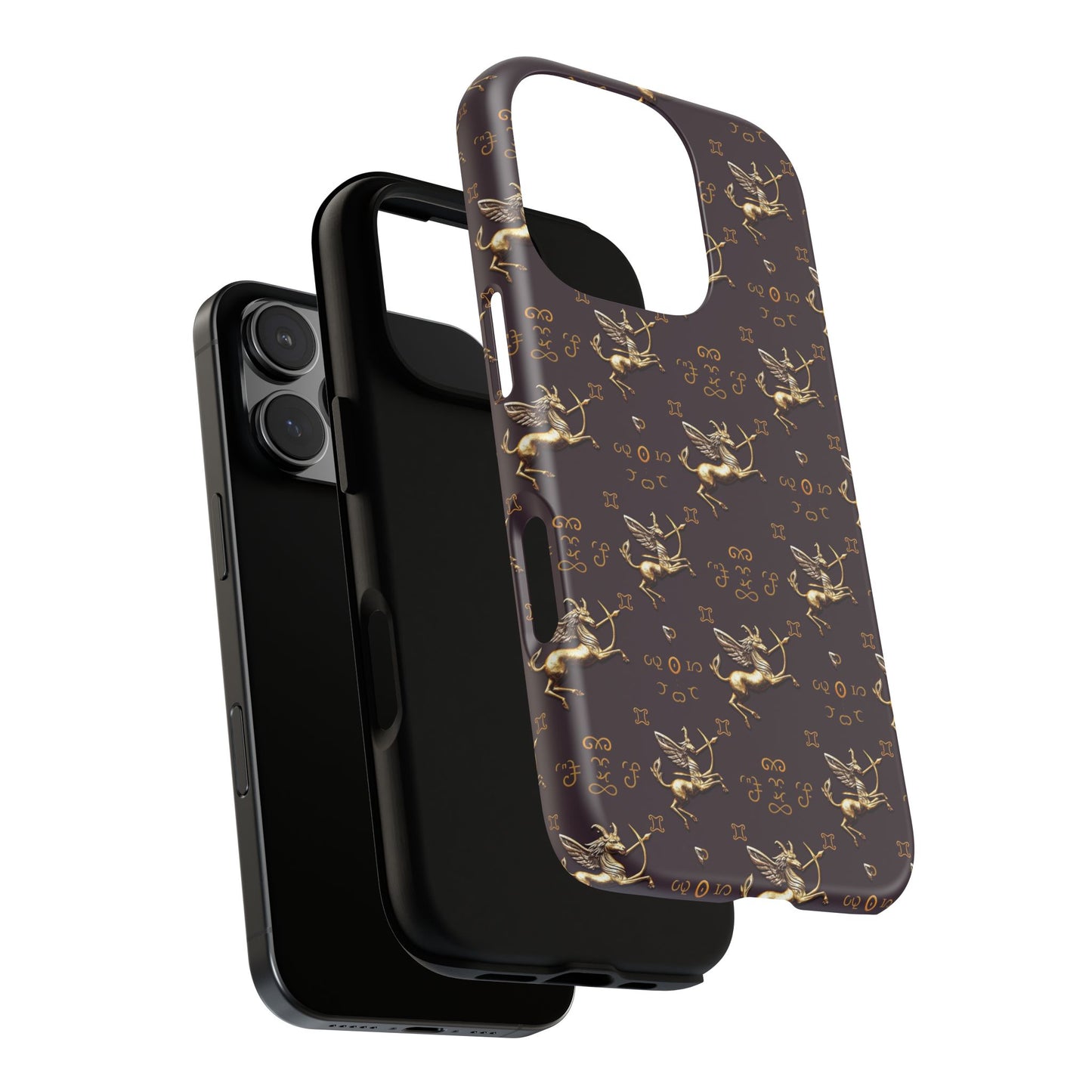 Tough Cases, Sagittarius, Zodiac v3, Metal Pattern