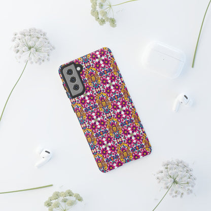 Tough Cases, Scorpio, Zodiac v2, Flower Pattern
