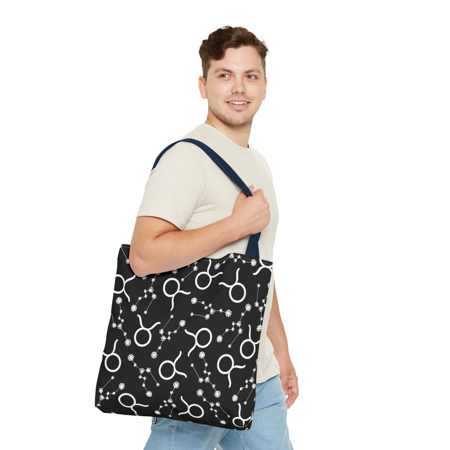 Tote Bag Taurus Zodiac sign AOP