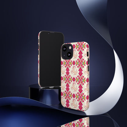 Tough Cases, Capricorn, Zodiac v3, Flower Pattern