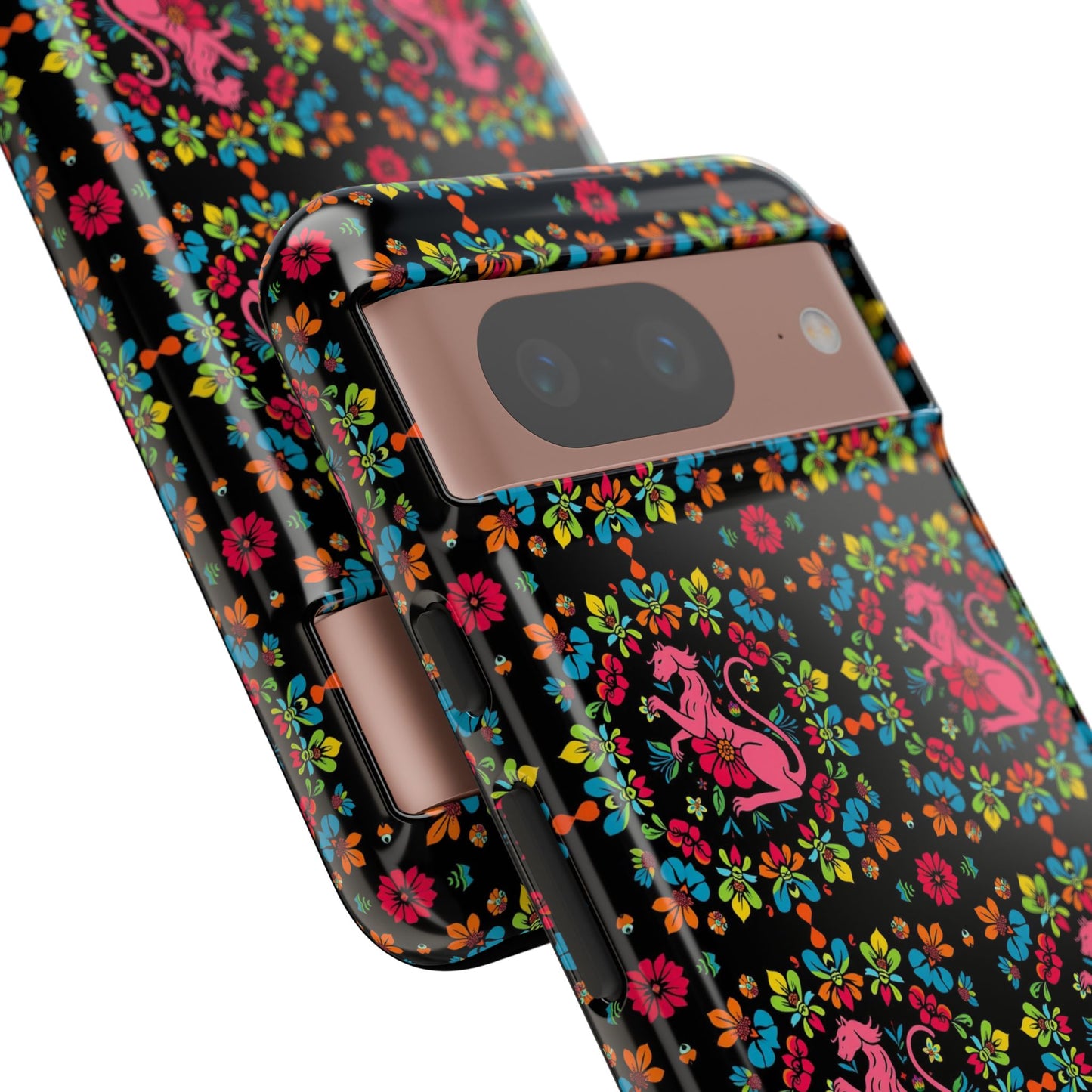 Tough Cases, Virgo, Zodiac, Flower Pattern