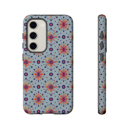 Tough Cases, Sagittarius, Zodiac v3, Flower Pattern