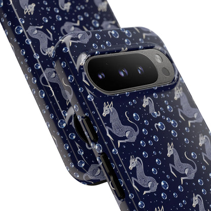 Tough Cases, Capricorn, Zodiac v2, Bubble Pattern