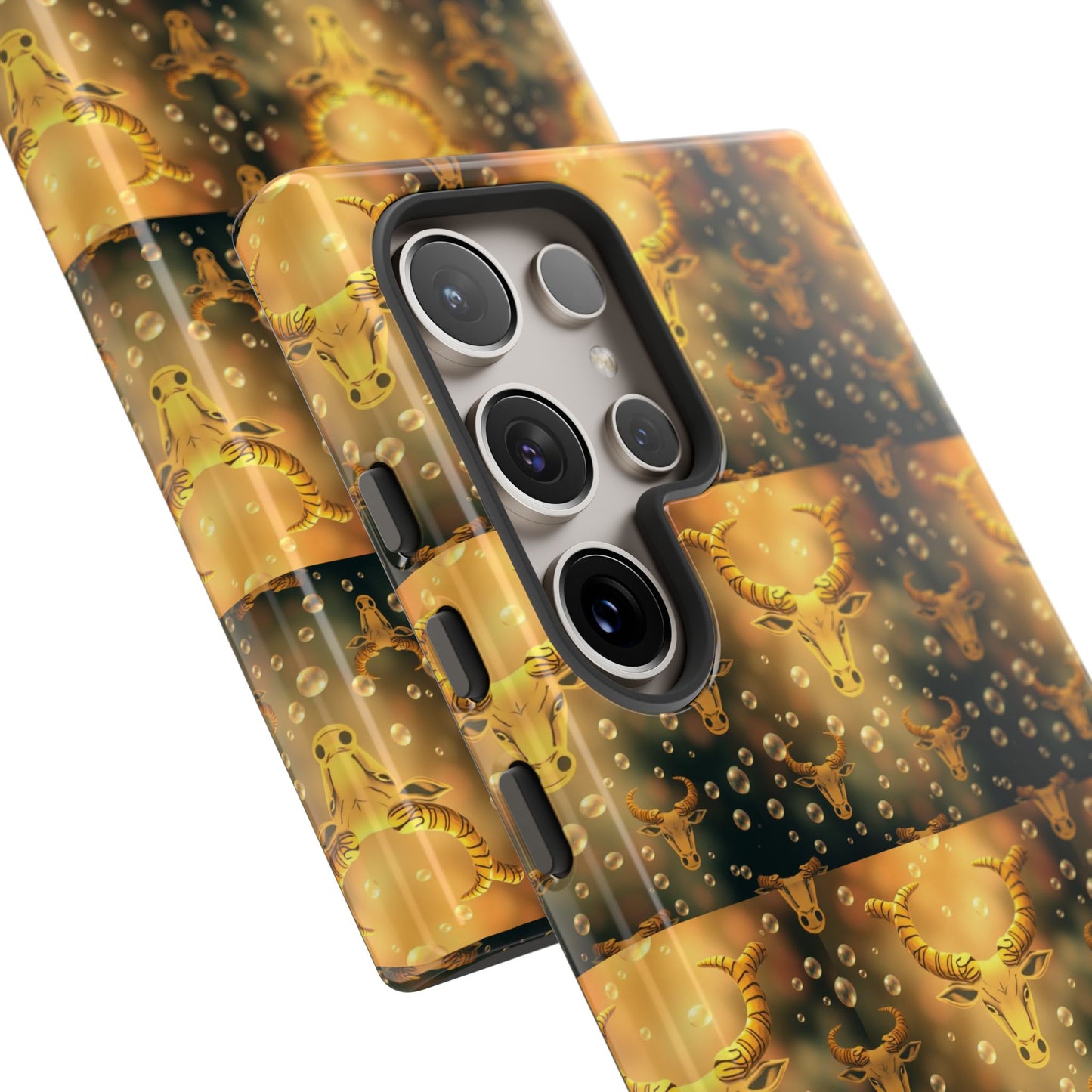 Tough Cases, Taurus, Zodiac v1, Bubble Pattern