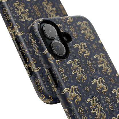 Tough Cases, Aquarius, Zodiac v2, Metal Pattern