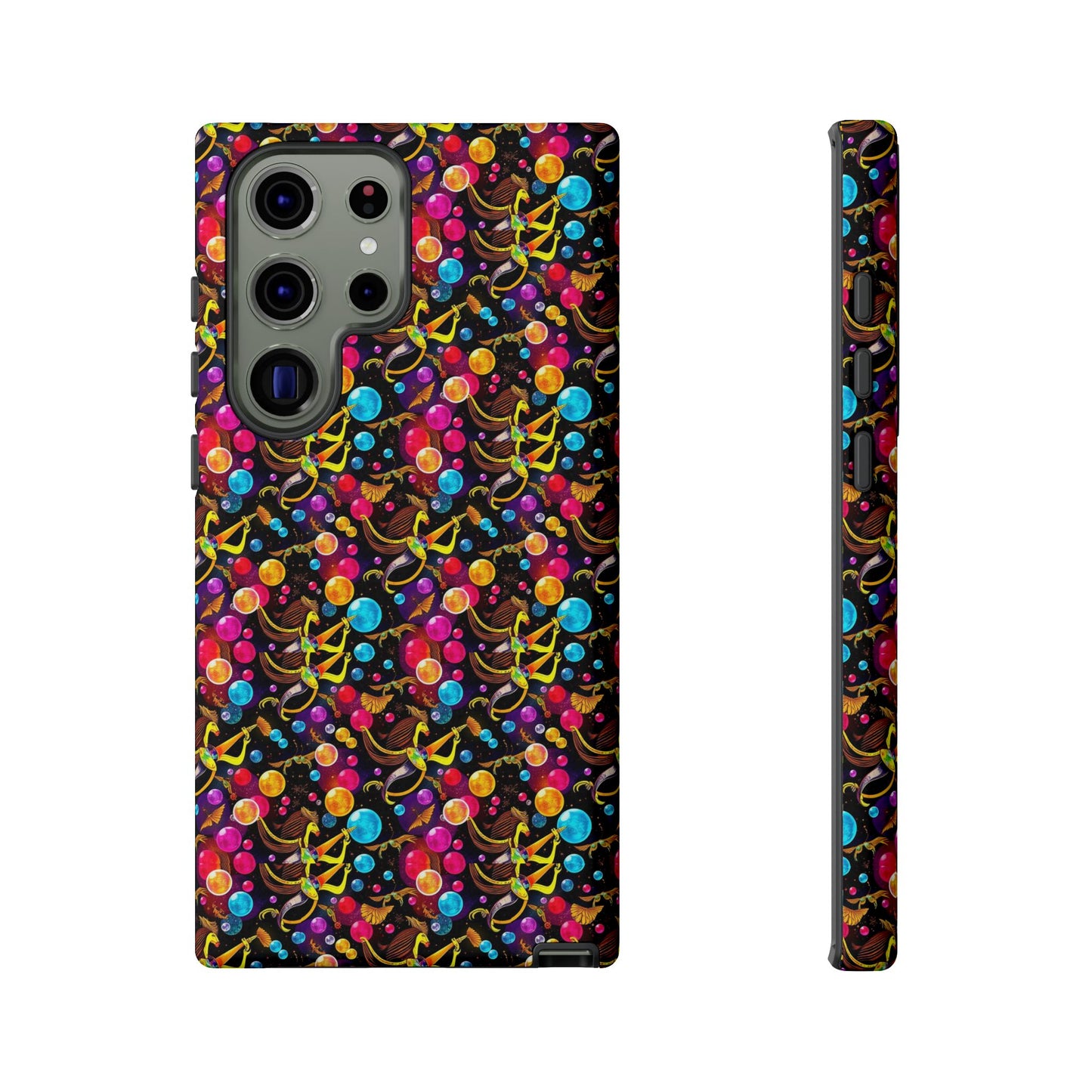 Tough Cases, Sagittarius, Zodiac v1, Bubble Pattern