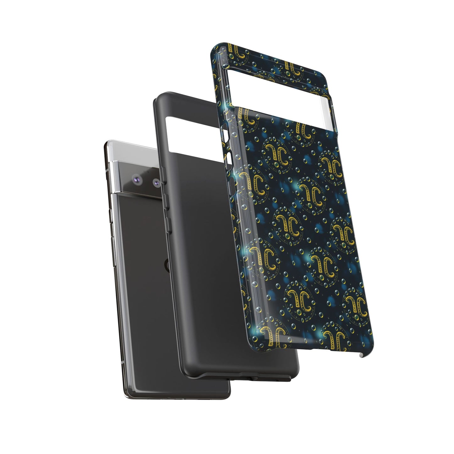 Tough Cases, Aquarius, Zodiac v2, Bubble Pattern