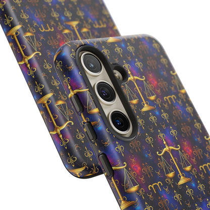 Tough Cases, Libra, Zodiac v2, Metal Pattern