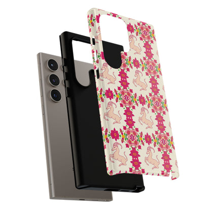 Tough Cases, Capricorn, Zodiac v3, Flower Pattern