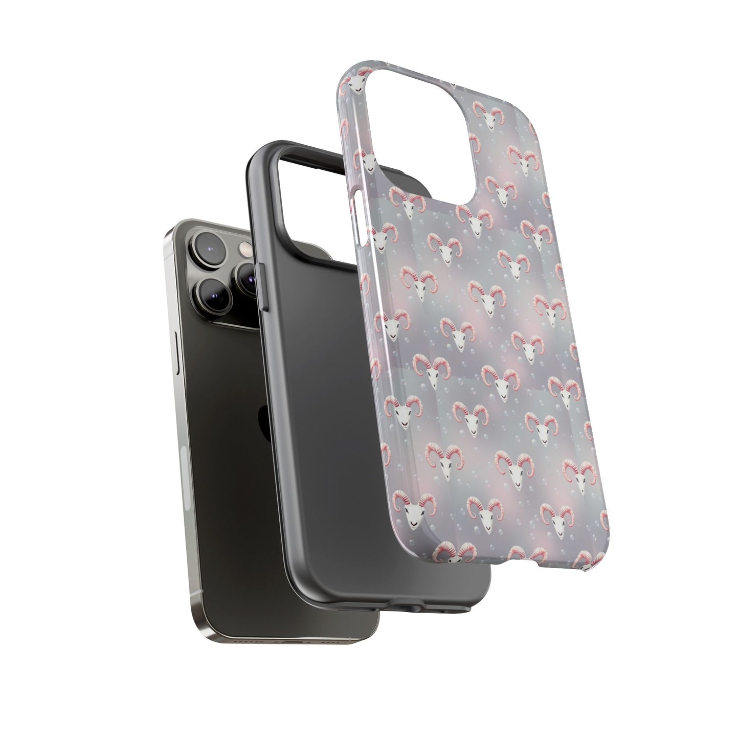Tough Cases, Aries, Zodiac v2, Bubble Pattern