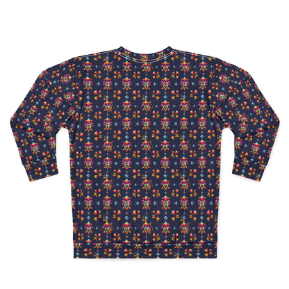 Unisex Sweatshirt (AOP), Aquarius, Zodiac, Jewel Pattern