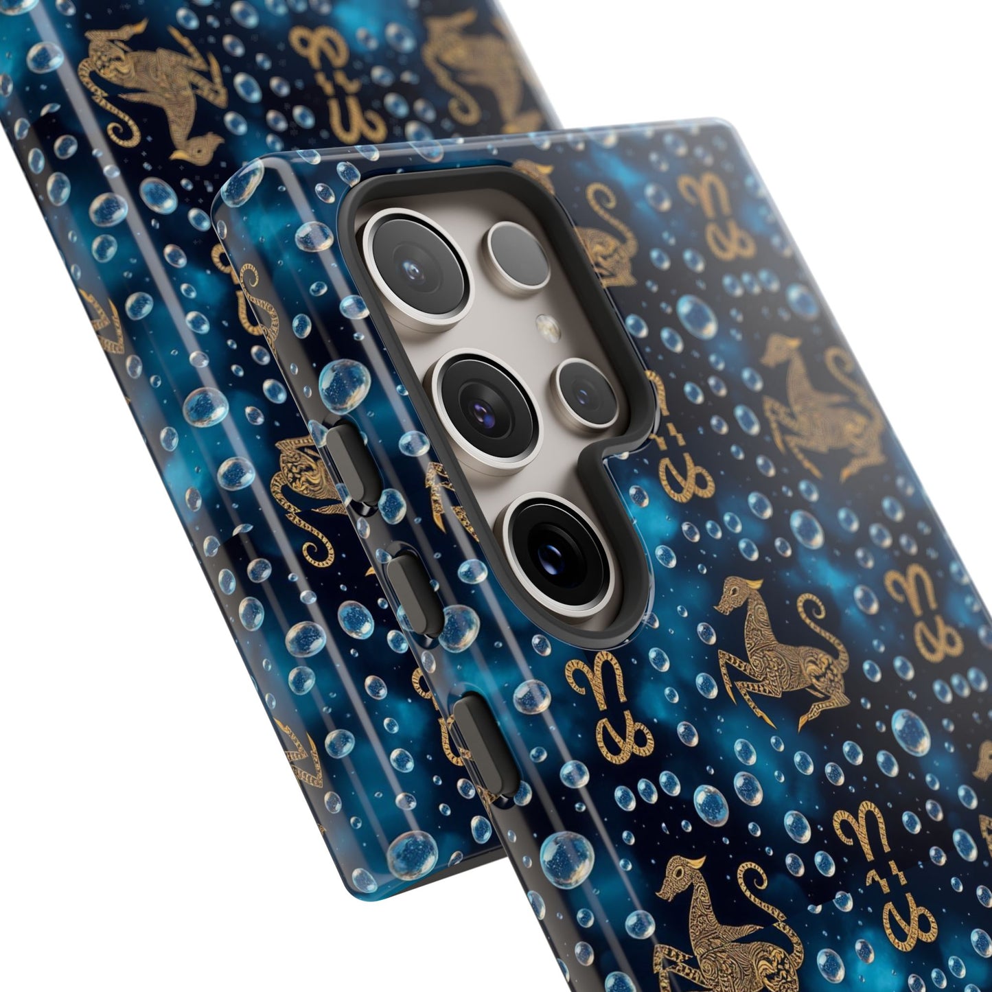 Tough Cases, Capricorn, Zodiac, Bubble Pattern