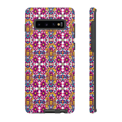 Tough Cases, Scorpio, Zodiac v2, Flower Pattern