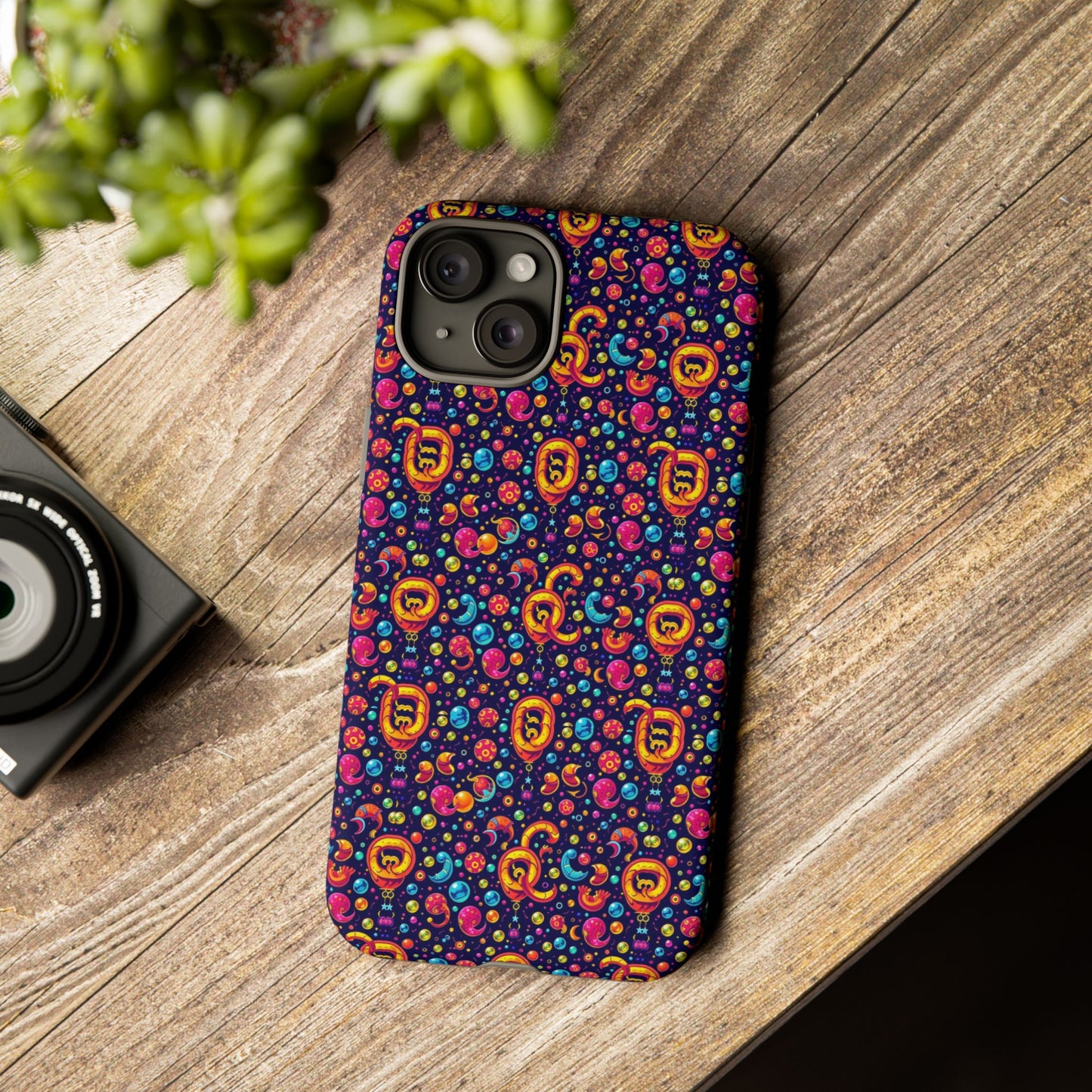 Tough Cases, Aquarius, Zodiac v1, Bubble Pattern