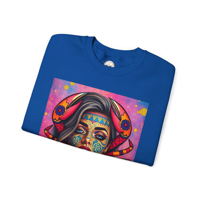 Unisex Heavy Blend™ Crewneck Sweatshirt, Cancer, Zodiac, Sexy Pattern