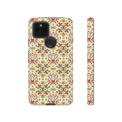 Tough Cases, Aries, Zodiac, Flower Pattern