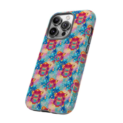 Tough Cases, Pisces, Zodiac v1, Bubble Pattern