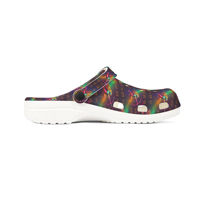 EVA Foam Rubber Shoes, (AOP), Sagittarius, Zodiac v1, Pattern