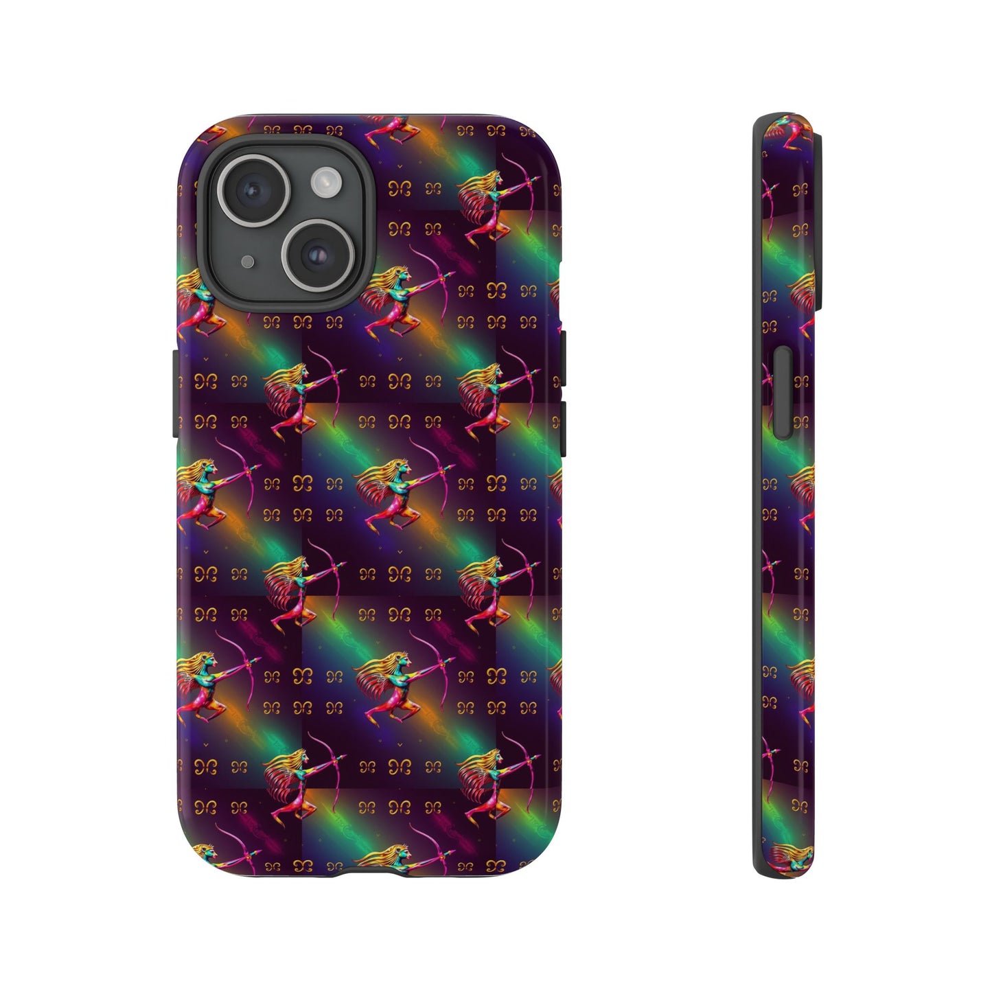 Tough Cases, Sagittarius, Zodiac v1, Metal Pattern