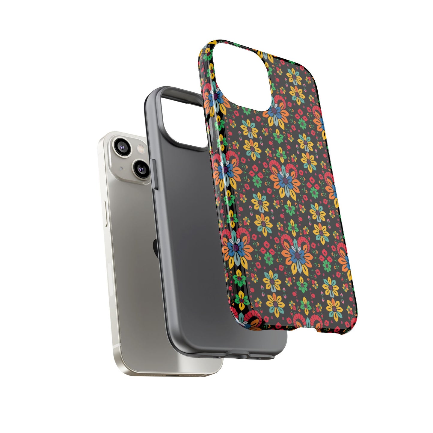 Tough Cases, Aries, Zodiac v2, Flower Pattern