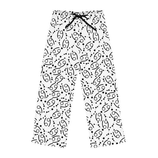 Women's Zodiac Pajama Pants (AOP) Cancer Zodiac Sign