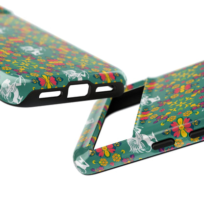 Tough Cases, Sagittarius, Zodiac, Flower Pattern