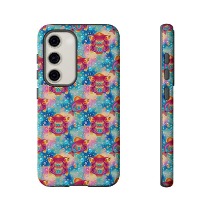Tough Cases, Pisces, Zodiac v1, Bubble Pattern