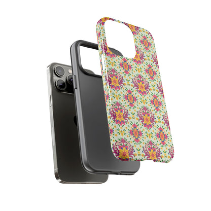 Tough Cases, Cancer, Zodiac v3, Flower Pattern