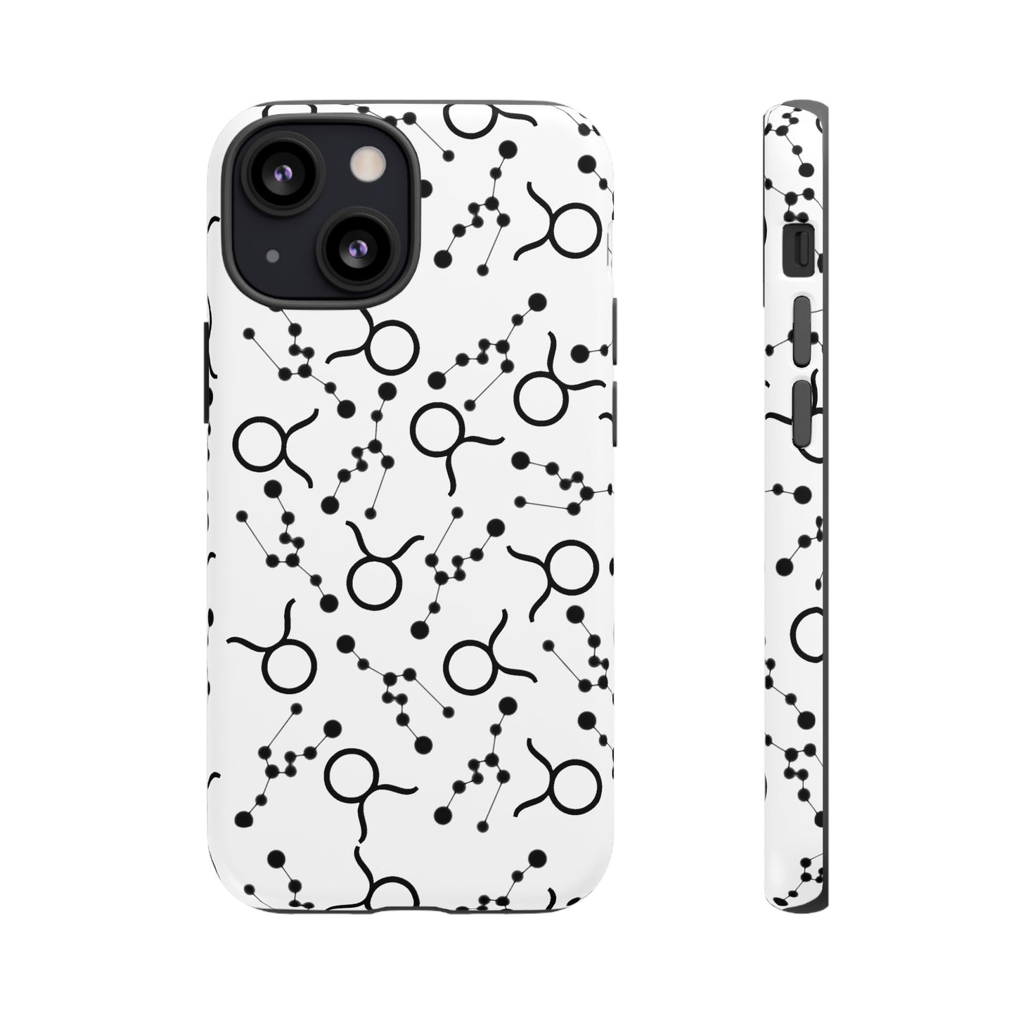 Tough Cases with the Taurus Zodiac sign for iPhone, Samsung Galaxy, and Google Pixel devices