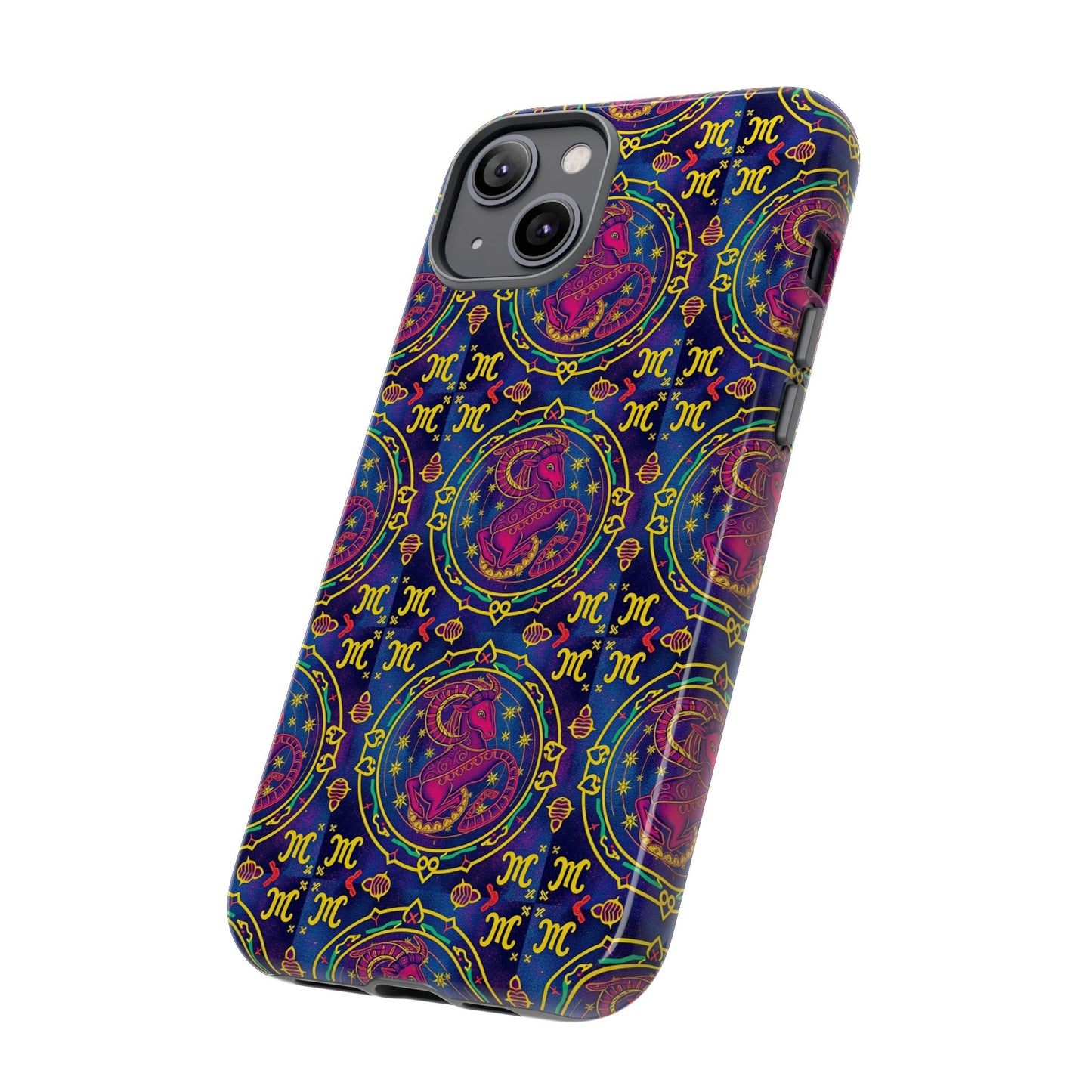 Tough Cases, Capricorn, Zodiac, Metal Pattern