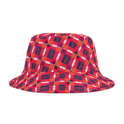 Bucket Hat, (AOP), Sagittarius v1, Zodiac, Shape Pattern