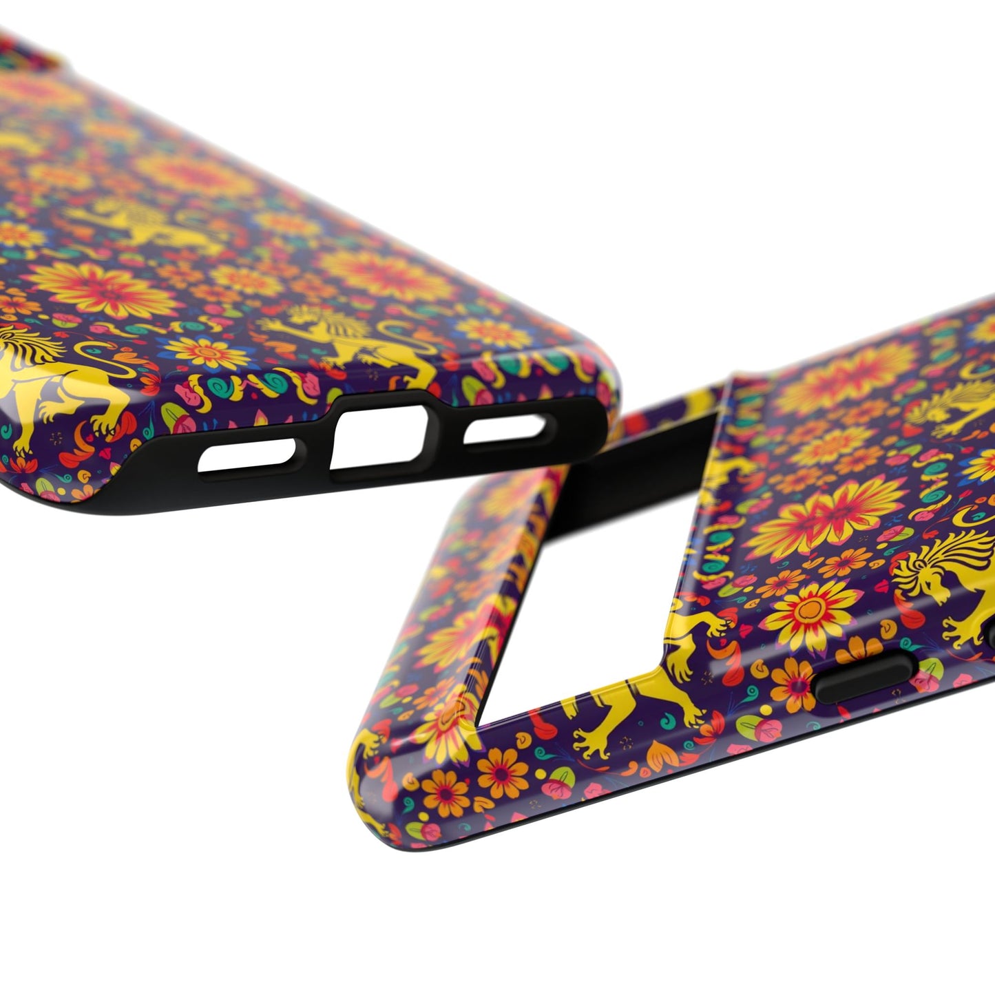 Tough Cases, Leo, Zodiac, Flower Pattern