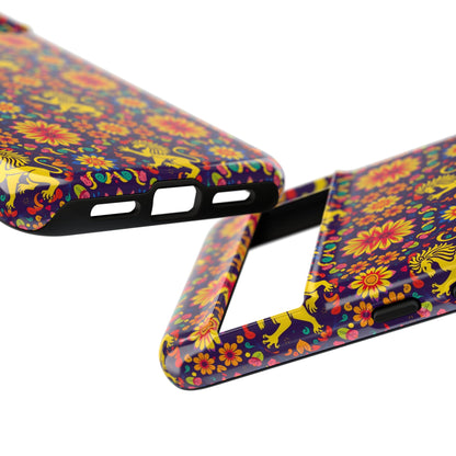 Tough Cases, Leo, Zodiac, Flower Pattern