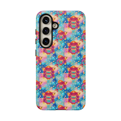 Tough Cases, Pisces, Zodiac v1, Bubble Pattern