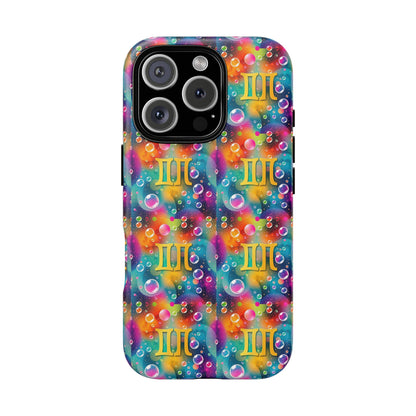 Tough Cases, Gemini, Zodiac v3, Bubble Pattern