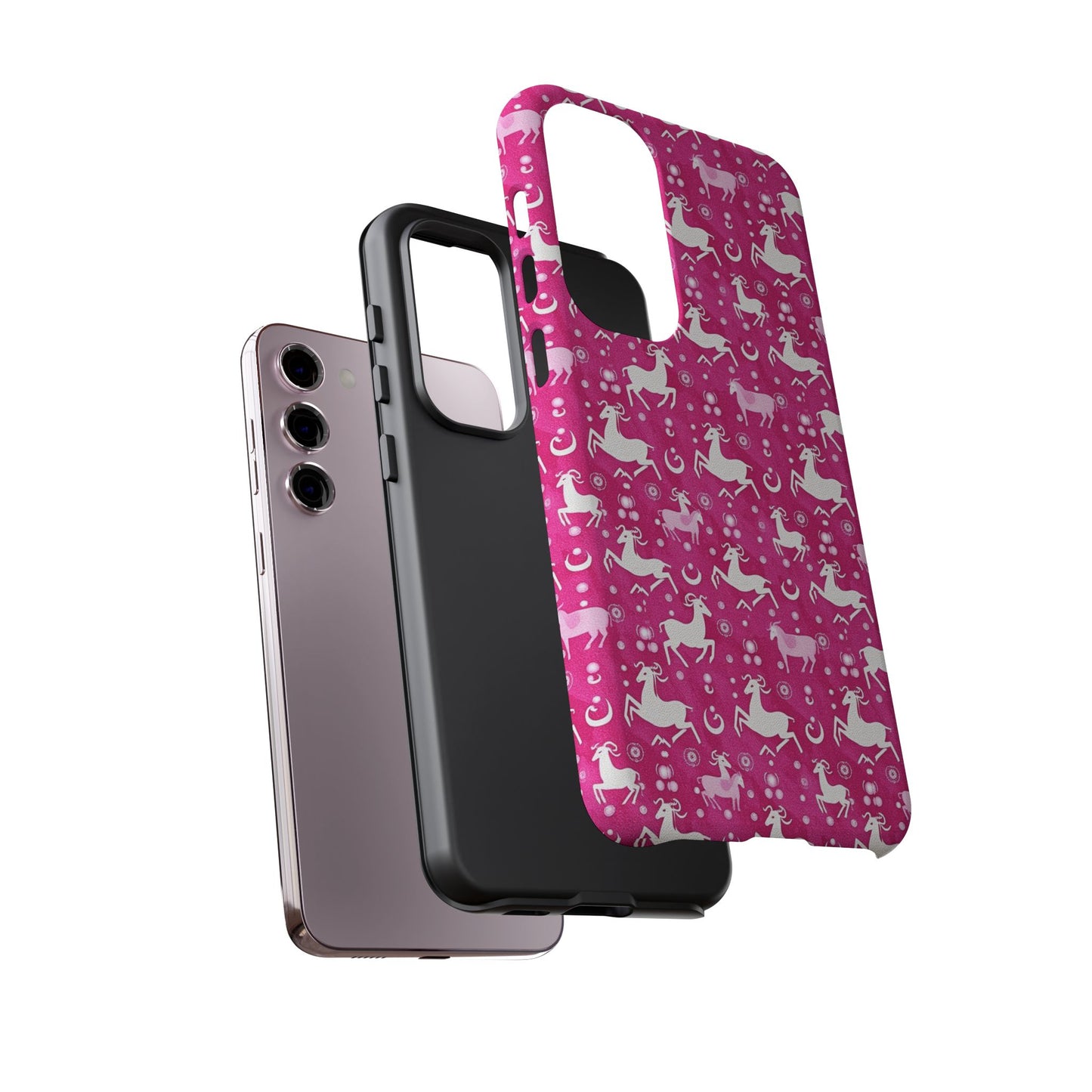 Tough Cases, Capricorn, Zodiac v1, Bubble Pattern