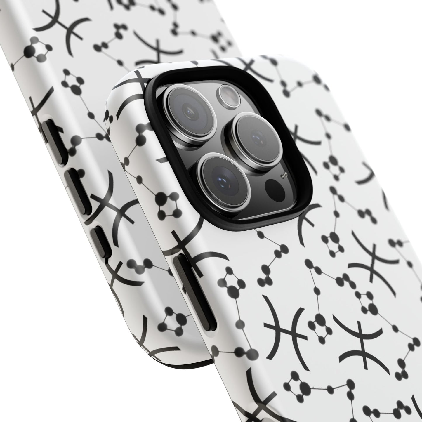 Tough Cases with the Pisces Zodiac sign for iPhone, Samsung Galaxy, and Google Pixel devices