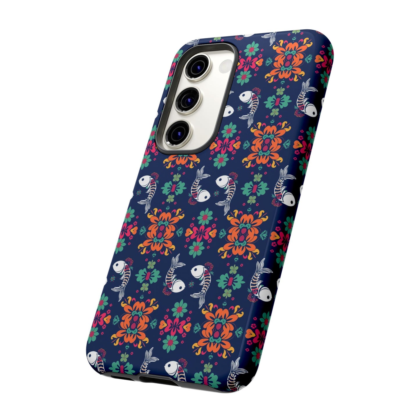 Tough Cases, Pisces, Zodiac, Flower Pattern