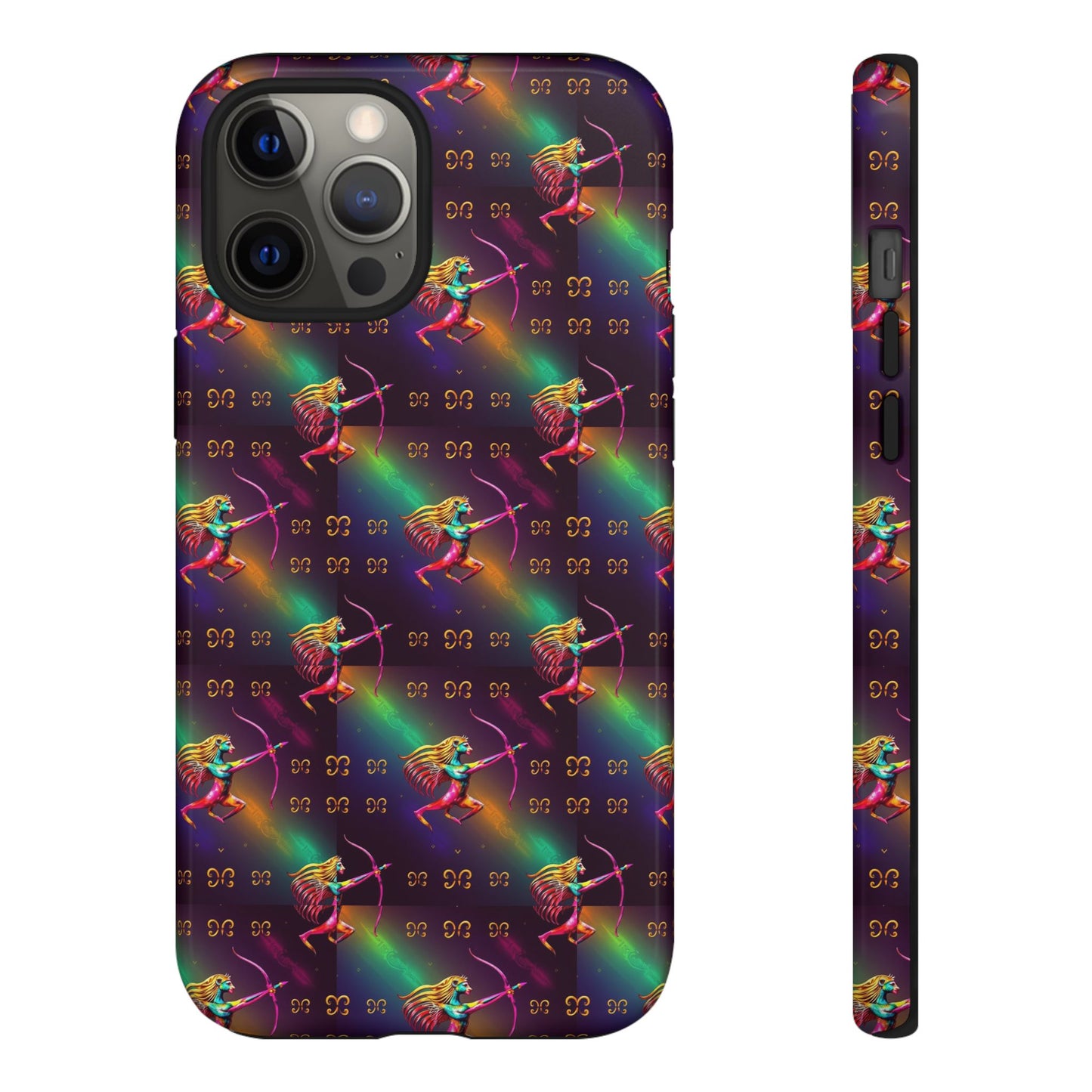 Tough Cases, Sagittarius, Zodiac v1, Metal Pattern