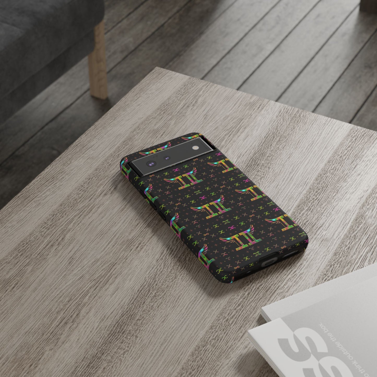 Tough Cases, Gemini, Zodiac v1, Metal Pattern