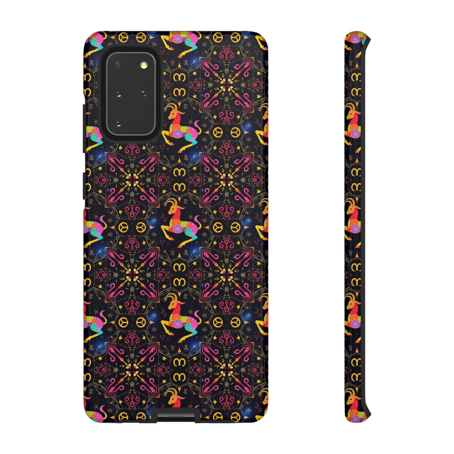 Tough Cases, Capricorn, Zodiac v2, Metal Pattern