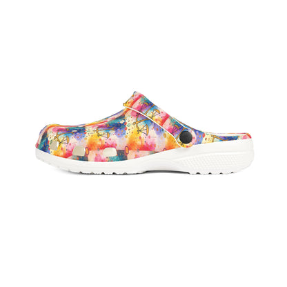 EVA Foam Rubber Shoes, (AOP), Libra, Zodiac v3, Pattern