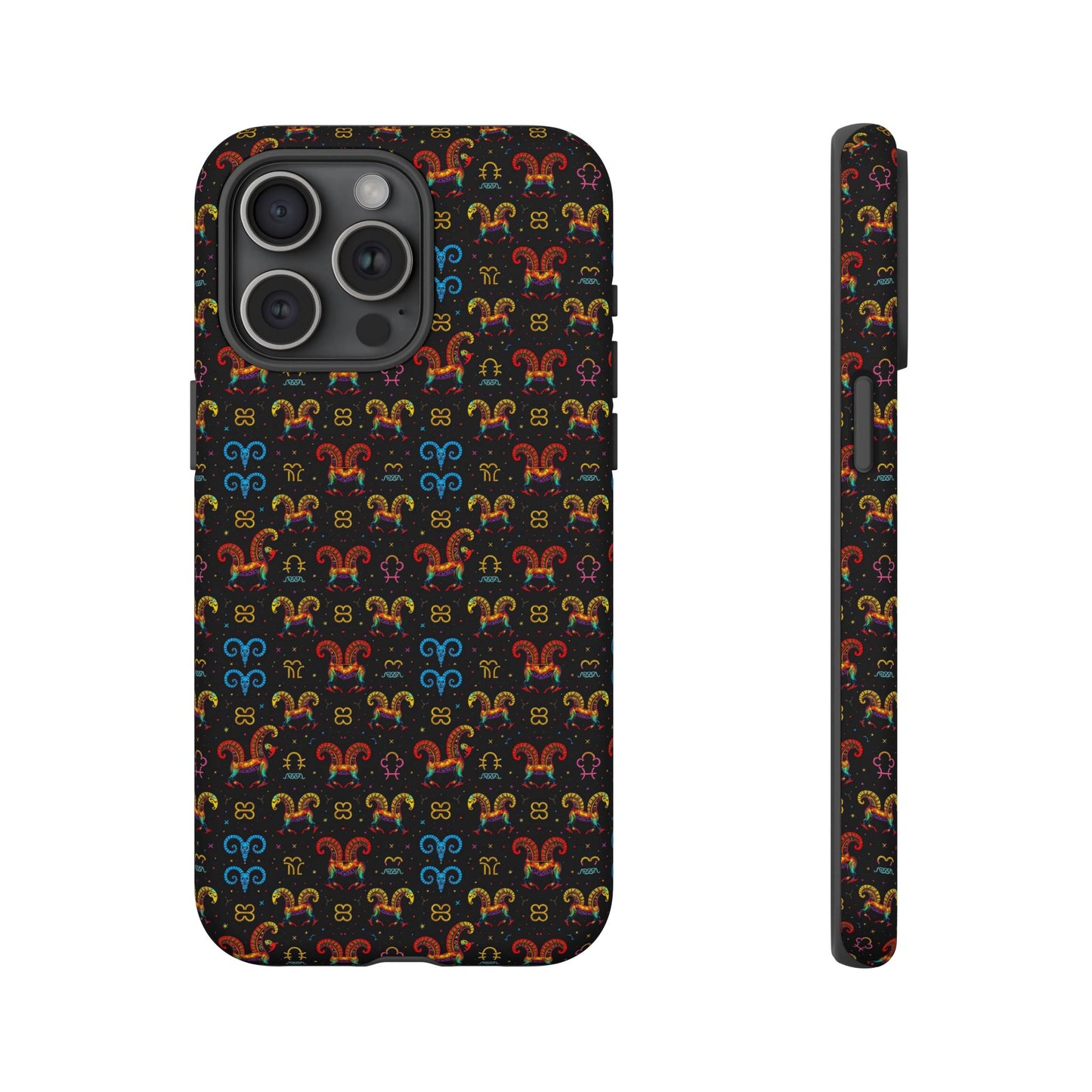 Tough Cases, Aries, Zodiac v1, Metal Pattern
