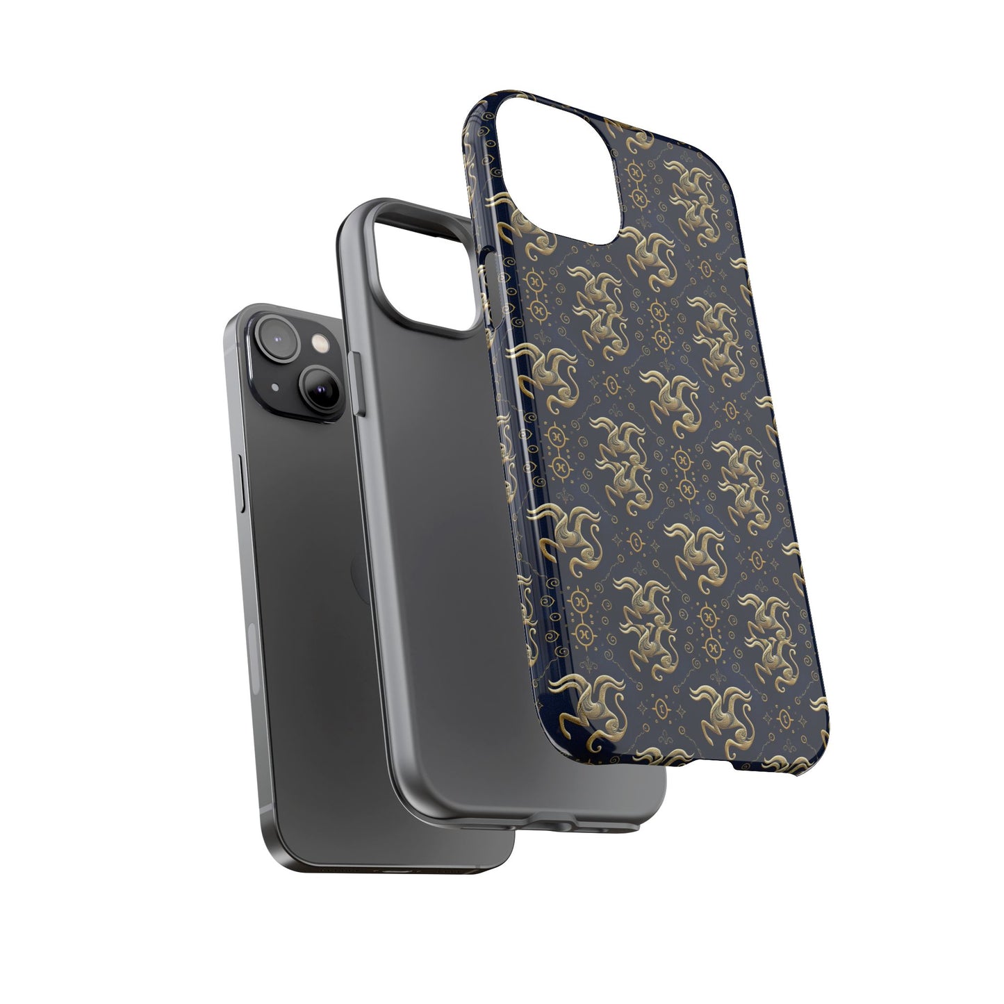 Tough Cases, Aquarius, Zodiac v2, Metal Pattern