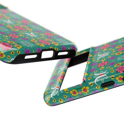 Tough Cases, Aquarius, Zodiac v4, Flower Pattern