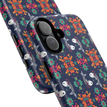 Tough Cases, Pisces, Zodiac, Flower Pattern