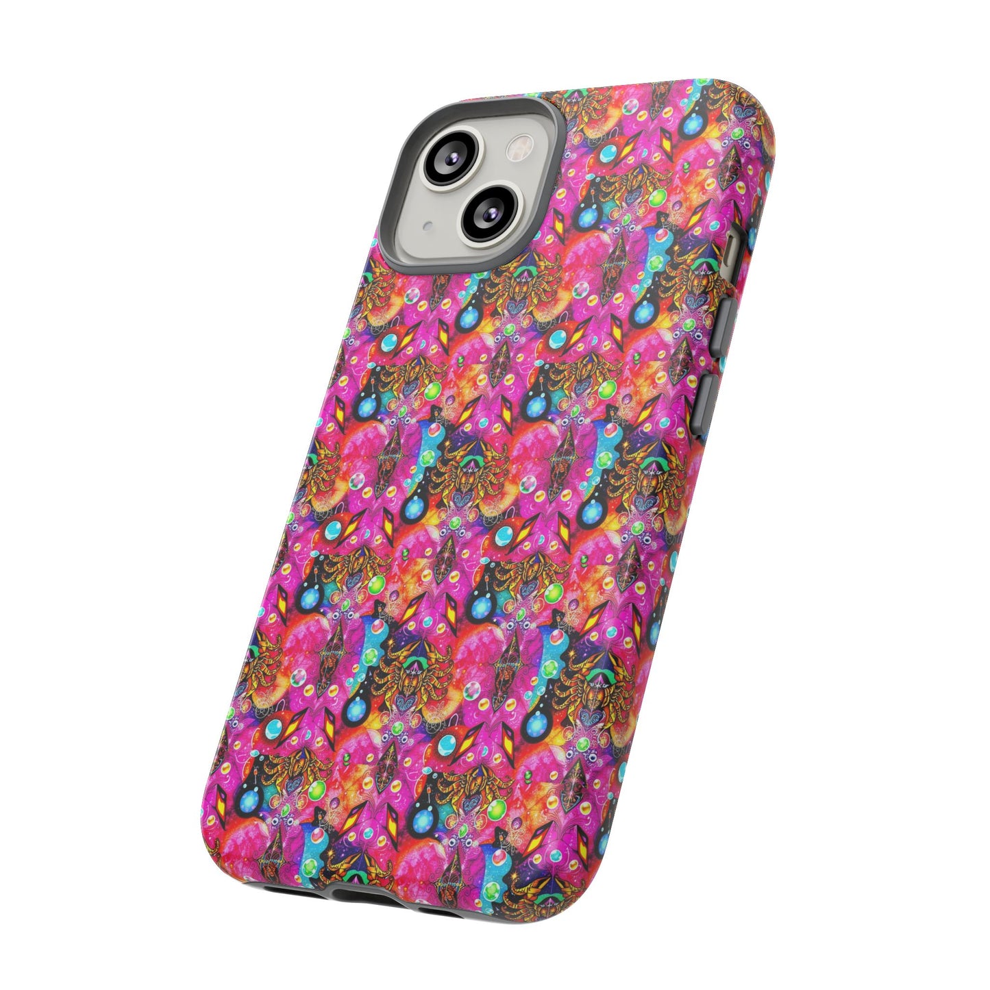 Tough Cases, Scorpio, Zodiac v1, Bubble Pattern